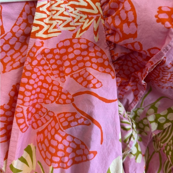 FARM Rio mixed Lobsters Mini Dress Size Large - Picture 5 of 5